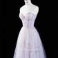Elegant A Line Sweetheart Neck Lace Tulle Party Dress Evening Dress SH3376