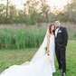 Simple White Sheath Straps Satin Long Sweep Train Wedding Dress SH1875