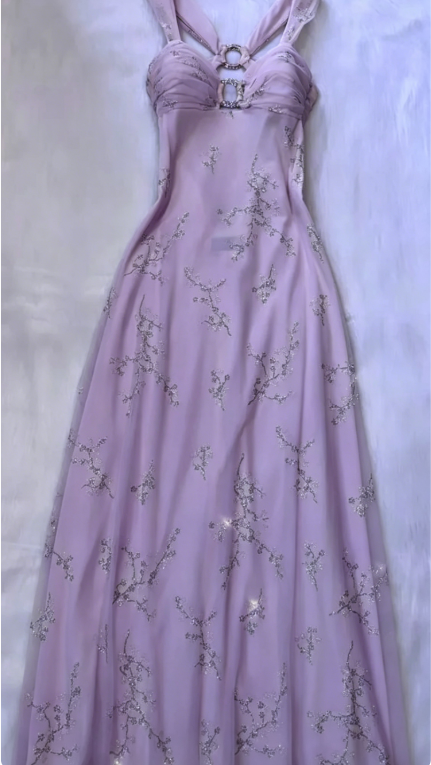 Charming Yellow Long Prom Dress Evening Gown SH1289