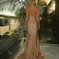 Sexy Prom Dresses Inspiration Mermaid Spaghetti Strap Champagne Semi Formal Party Dress For Teens High Schools SH6410