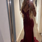 Sexy Prom Dresses Inspiration Mermaid Spaghetti Strap Champagne Semi Formal Party Dress For Teens High Schools SH6410