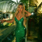 Sexy Prom Dresses Inspiration Mermaid Spaghetti Strap Champagne Semi Formal Party Dress For Teens High Schools SH6410