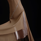 Vintage Mermaid Halter Exquisite Beaded Moka Chiffon Prom Dress Wedding Guest Dress SH5337