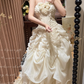White A Line Halter Floral Beaded Pleated Organza Prom Dresses 18th Birthday Dresses SH4639