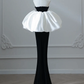 Black Velvet Strapless Mermaid Prom Dress Evening Dress SH1327