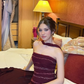 Dark Burgundy A Line Strapless Beaded Chiffon Prom Dress Evening Dress SH6525