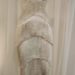 Champagne Gold Sequins Strapless Sleeveless long Prom Dress With Tassel SH8542