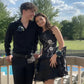 Black Chiffon Beaded Mini Satin Short Prom Dress Homecoming Dress  SH1022