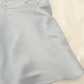 Cute Blue A Line Strapless Embroidery Satin Short Homecoming Dress Outfits SH3608