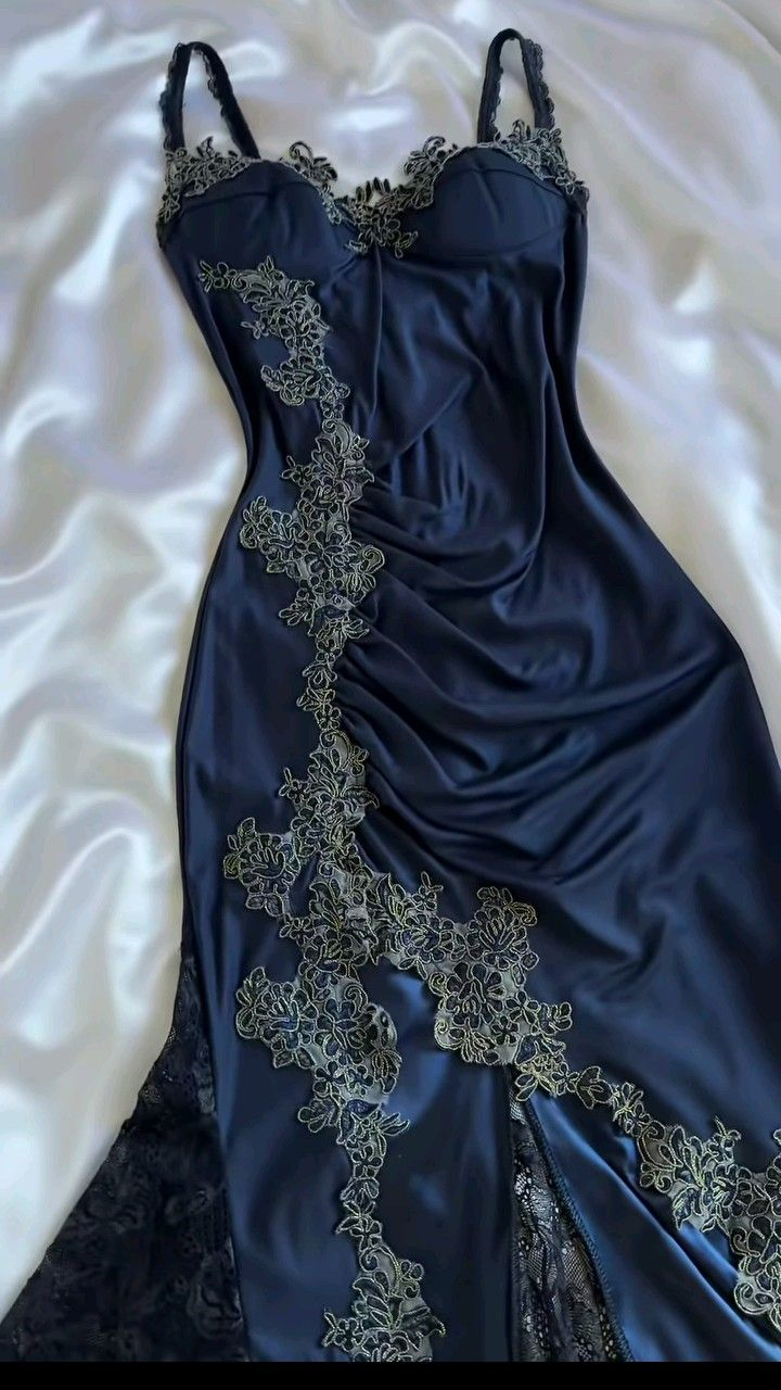 Sexy Navy Blue Mermaid Lace Prom Dress Party Dress SH1237 shinydress Sexy Navy Blue Mermaid Lace Prom Dress Party Dress SH1237 shinydress