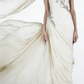 Light Pink Sheath One Shoulder Pleated Beaded Chiffon Prom Dress Wedding Guest Dress SH4699