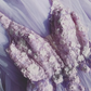 Lilac A Line V Neck Appliques Tulle Prom Dress Date Dress SH6502