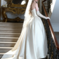 Princess Ball Gown Strapless Lace Appliques Satin Prom Dress 18th Birthday Dress Wedding Dress SH3897