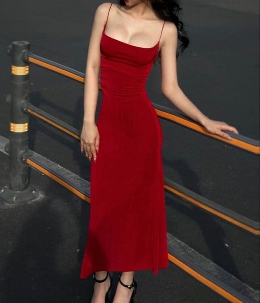 Sexy Red Prom Dress Party Gown SH1288
