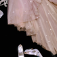 Pink A Line Sweetheart Neck Appliques Tulle Prom Dress Party Dress SH3397