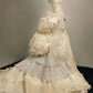 Exquisite Mermaid Sweetheart Neck Beaded Tulle Satin Long Prom Dress Wedding Dress SH3551