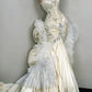 Exquisite Mermaid Sweetheart Neck Beaded Tulle Satin Long Prom Dress Wedding Dress SH3551