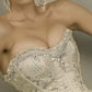 Exquisite Mermaid Sweetheart Neck Beaded Tulle Satin Long Prom Dress Wedding Dress SH3551