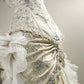 Exquisite Mermaid Sweetheart Neck Beaded Tulle Satin Long Prom Dress Wedding Dress SH3551