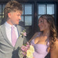 Beautiful A Line Sweetheart Lilac Short Homecoming Dress with Criss Cross Back SH7850