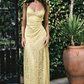 Elegant Green Lace Long Prom Dress Evening Gown SH1226