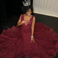 Black Girl Prom Dress, Mermaid Party Dress SA1529