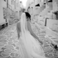 Elegant A Line Sweetheart Neck Pleated Ivory Satin Long Wedding Dress SH8254