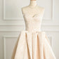 Elegant Sweetheart Neck Satin Long Prom Dresses Ball Gown SH1777