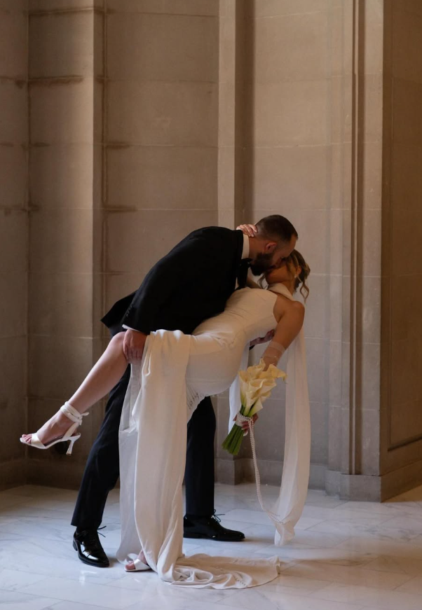 High-class Mermaid Strapless Pleated White Satin Long Train Wedding Dress SH7544