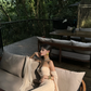 Apricot Mermaid Spaghetti Strap Chiffon Prom Dress Evening Dress Date Dress SH4907