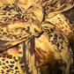 Sexy Leopard Print Satin Chiffon Prom Dress Party Evening Dress SH6000