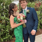 Gorgeous Mermaid Sweetheart Neck Sequin Green Tulle Long Prom Dress Evening Dress SH2156