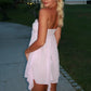 Cute A Line Sweetheart Light Pink Short Homecoming Dress with Ruffles SH7829