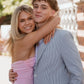 Cute A Line Sweetheart Pink Short Homecoming Dress with Slit SH7934
