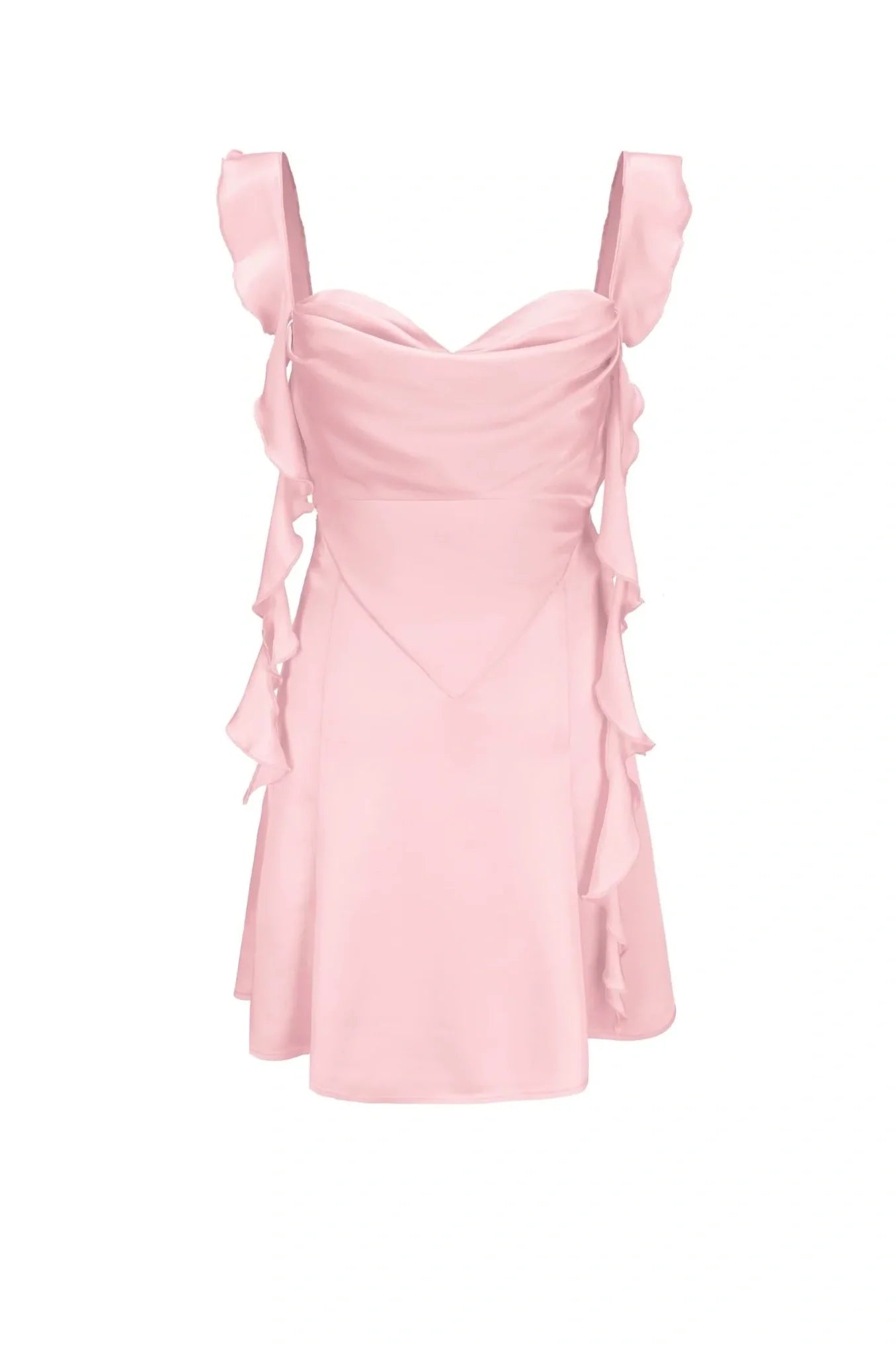 Cute Sheath Square Neck Pink Short Homecoming Dress with Backless SH7459