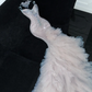 Mermaid Beaded Sweetheart Neck Tulle Long Prom Dress Evening Dress Party Dress SH3615