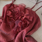 Burgundy A Line Spaghetti Strap Layered Chiffon Short Homecoming Dress Outfits SH4680