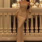 Sexy Bodycon Velvet Lace Red Evening Party Dress Spaghetti Straps Mermaid Prom Dress  SH1427