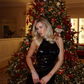 Sexy Black Sheath Halter Sequin Backless Long Prom Dress Evening Dress SH6606
