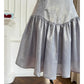 Grey A Line Spaghetti Strap Beaded Satin Short Homecoming Dress Cocktail Dress SH3870