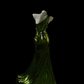 Charming Unique Sheath One Shoulder Beaded Satin Prom Dress Graduation Prom Dress SH5431