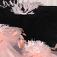 3D Floral Ball Gown Strapless Feather Sequin Tulle Prom Dress Party Dress SH3413