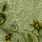 Gentle A Line Strapless Beaded Embroidery Green Organza Satin Long Prom Dress Party Dress SH3044