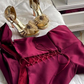 Elegant Mermaid Off the Shoulder Corset Burgundy Satin Prom Dress Evening Dress SH2141