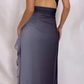 Charming Straps Ombre Grape Backless Long Chiffon Prom Dress Evening Dress SH1146