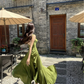 Elegant Backless Slip Vintage Prom Dress SH588