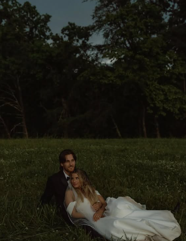 Elegant Ball Gown Off the Shoulder Pleated Simple Satin Wedding Dress SH4749