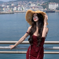 Dark Burgundy Mermaid Off the Shoulder Corset Satin Prom Dress Wedding Guest Dress SH4469