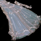 Stunning Blue A Line Strapless Beaded Tulle Prom Dress Evening Dress SH3393