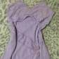 Elegant Purple A Line Spaghetti Strap Beaded Sequin Chiffon Prom Dress Evening Dress SH2529
